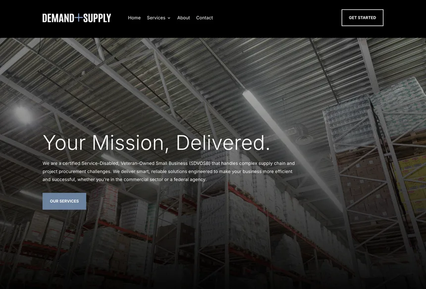 Demand & Supply website